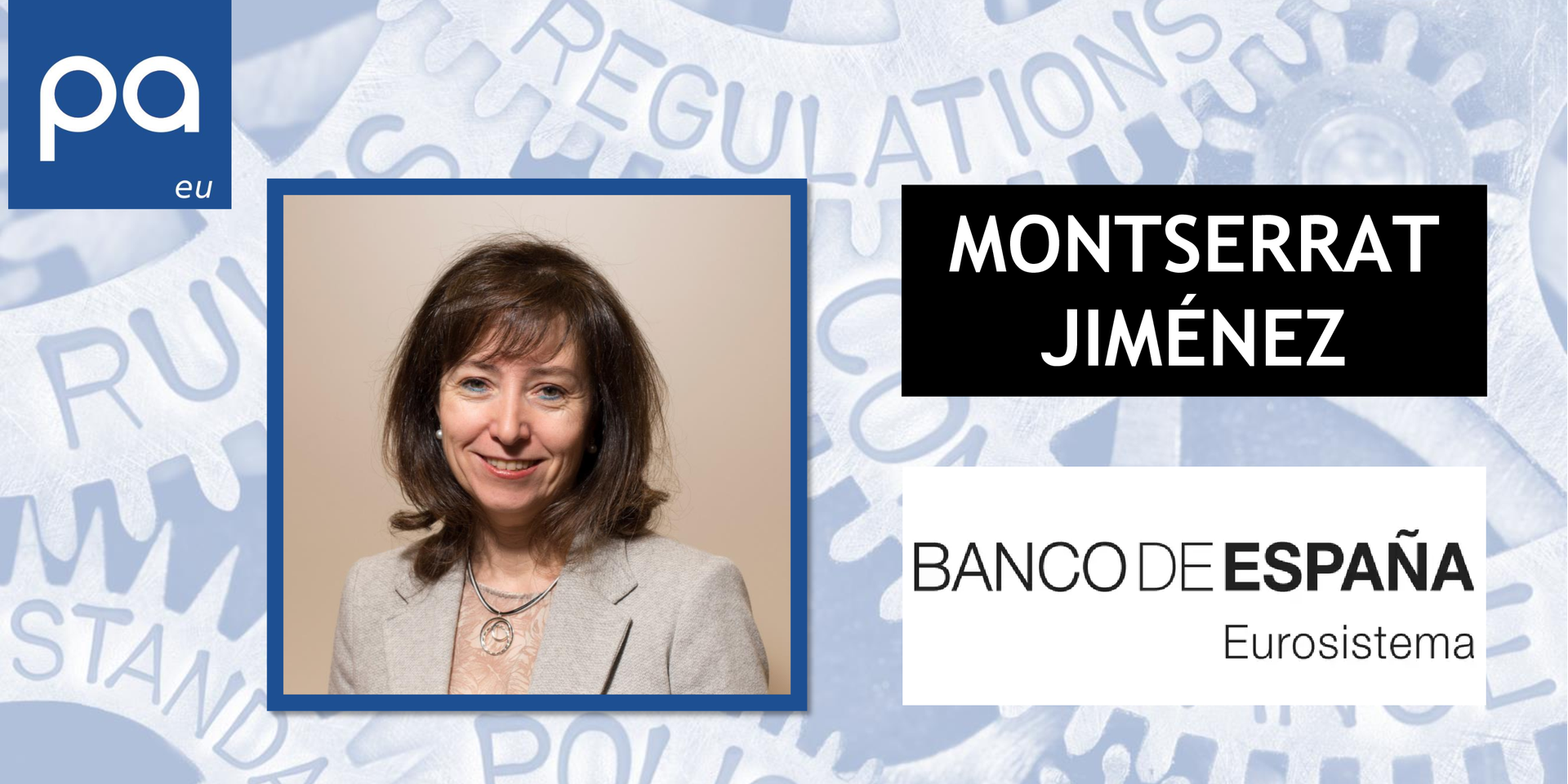 thumbnails Regulator Working Group - March with Montserrat Jiménez from Banco de España